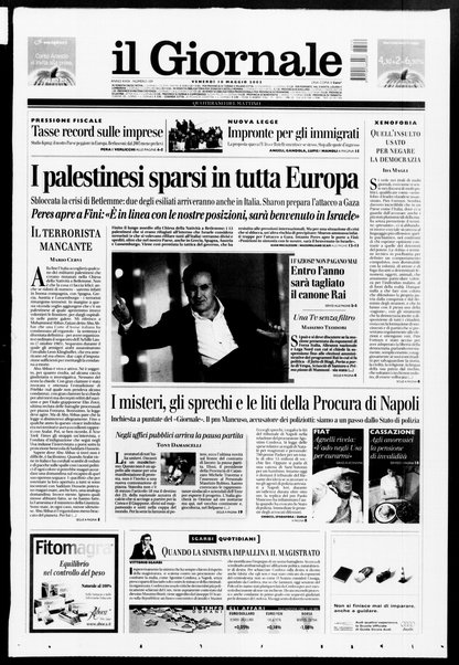 Il giornale : quotidiano del mattino